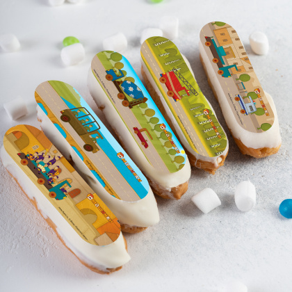 Фотопечать Машинки, для эклеров, №44