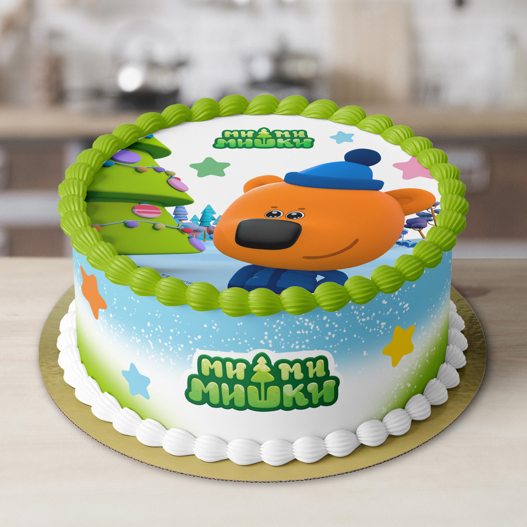 Фотопечать Ми-ми-мишки, для торта, № 12 — Мастера вкуса