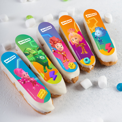 Фотопечать Фиксики, для эклеров, № 244