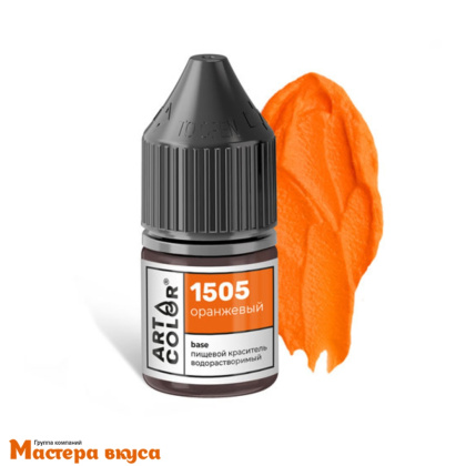 Краситель гелевый Art Color Base (высококонцентрированный), ОРАНЖЕВЫЙ, 10/12мл