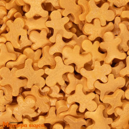 Посыпка Пряничный человечек золотой, упак 750 гр 