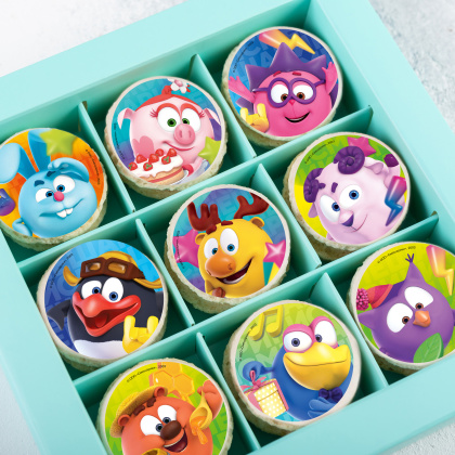 Фотопечать Смешарики, для макаронс, № 20