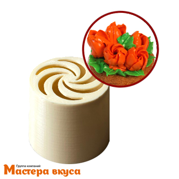 Насадка пластик. ТЮЛЬПАН XXL №  2, D 5 см, d 4 см 