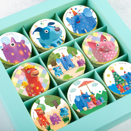 Фотопечать Деревяшки, для макаронс, № 43