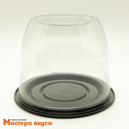 Контейнер  Купол D100, h100 мм, (дно+крышка) Т-132/100