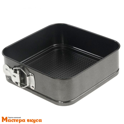 Форма для выпечки разъемная, 24*24см  h-7см, (антипригарное покрытие) Квадрат "Элин"