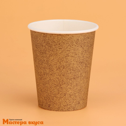 Стакан бумажный КРАФТ, 250 мл 