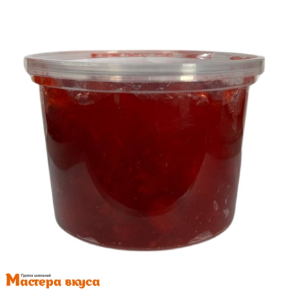 Конфитюр деликатесный Клубничный (с кусочками, термостабильный), 500 гр