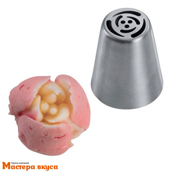 Насадка стальная "Тюльпан" 25мм  (BX0011) №242