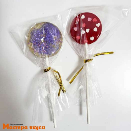 Форма для леденцов силиконовая КРУГЛЯШИ, (6 ячеек), d~3,4-6,9см (17*15,5*0,7см)