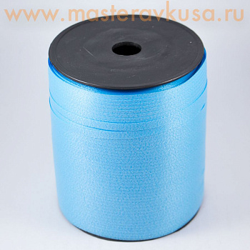Лента декоративная, ГОЛУБАЯ, 5 мм, (катушка ~500м)