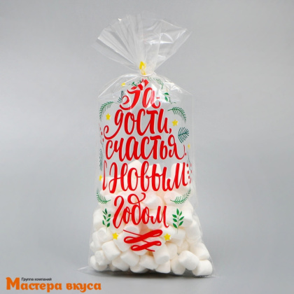 Пакет для сладостей 13*27 см,  "Елочка" 