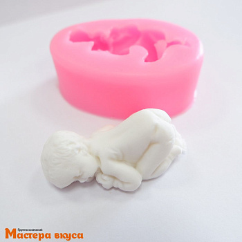 Молд силиконовый МЛАДЕНЕЦ (МАЛЫШ) 3D, 6*5 см