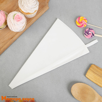 Кондитерский мешок 30 см  хлопок с полиуретаном, КОТИК