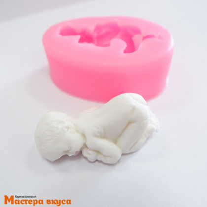 Молд силиконовый МЛАДЕНЕЦ (МАЛЫШ) 3D, 6*5 см
