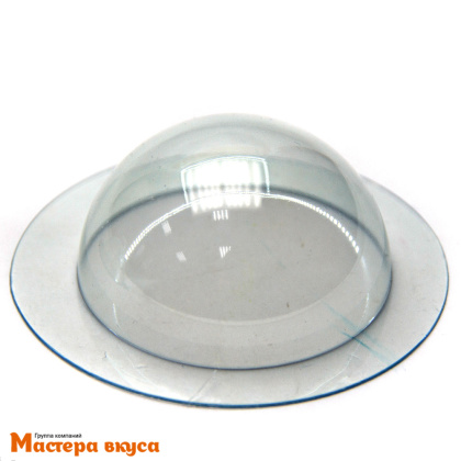 Форма для шоколада пластиковая (НГ) СФЕРА СНЕЖИНКА, 2 части, d 60 мм