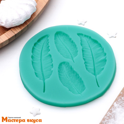 Молд силиконовый ПЕРЫШКО, 8,6*0,8 см