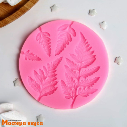 Молд силиконовый ЛИСТ ПАПОРОТНИКА, 9,2*0,7 см