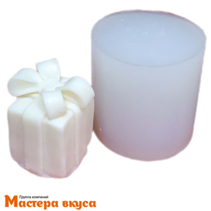 Молд силиконовый  3D ПОДАРОК, 2.5*2,5*3,5 см