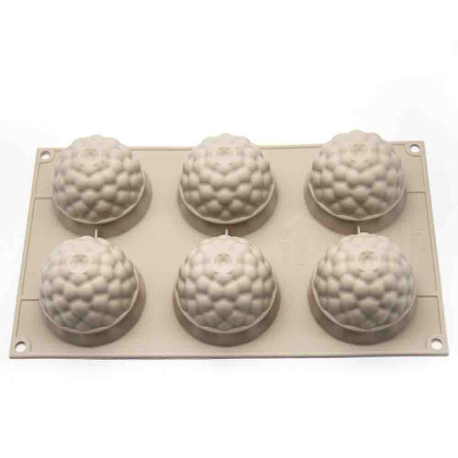 Форма силиконовая Silikomart SEGRETI DEL BOSCO Лесной секрет серая, (Италия)