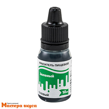 Краситель гелевый Тортомания, ЗЕЛЕНЫЙ, 10мл