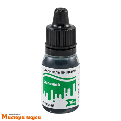 Краситель гелевый Тортомания, ЗЕЛЕНЫЙ, 10мл