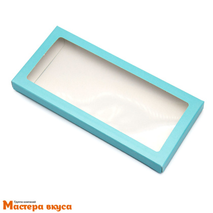 Упаковка для шоколадной плитки 171*80*14 мм (голубая)