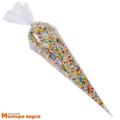 Пакет для сладостей прозр. КОНУС треугольник 350*180 мм, 30 мкм, упак 50 шт 