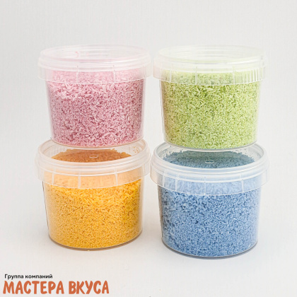 Кокосовая стружка цветная Голубая, 50гр
