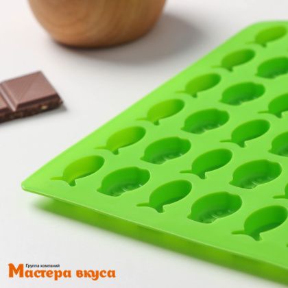Форма для мармелада и шоколада силиконовая РЫБКИ, (36 фигур) 18,5*14*1 см