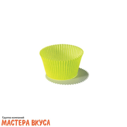 Капсула бумажная круглая, d-4,5см h-2,5см, "Тарталетки" 6 ЗЕЛЕНАЯ, (миниупак ~38-40 шт) 