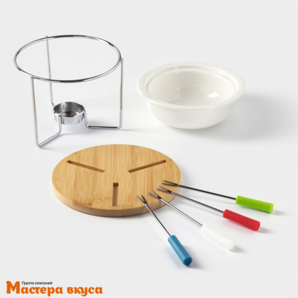 Набор для Фондю "Bella Tenero", 4 шпажки