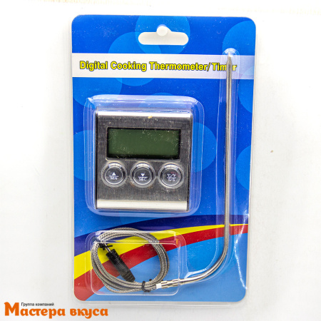 Термометр выносной с термощупом и ЖК экраном электронный