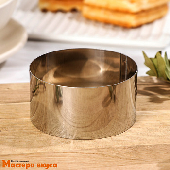 Форма-резак Кольцо D- 80, h40 (нерж.сталь)