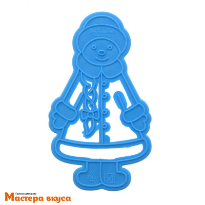 Вырубка пластик (НГ) СНЕГУРОЧКА, штамп, 10,5*6 см