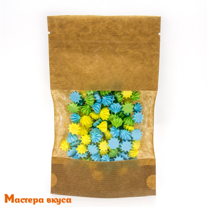 Сахарные украшения МЕРЕНГА (безе) мини-микс ЯРКИЙ, 50 гр 