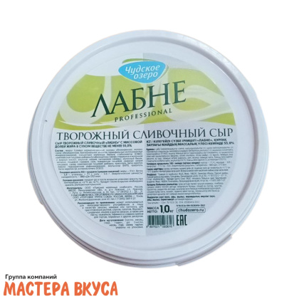 Сыр творожный Лабне (Чудское Озеро), ведро 1 кг