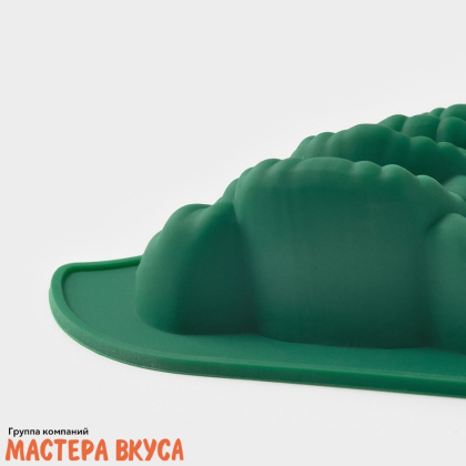 Форма силиконовая ЕЛОЧКИ, (5 ячейки) 10*8,8*3 см