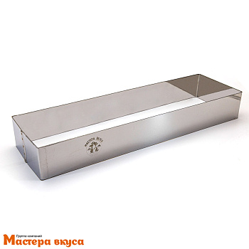 Форма-резак Прямоугольник 370*110, h50 мм (нерж.сталь) ВЕНТСАР