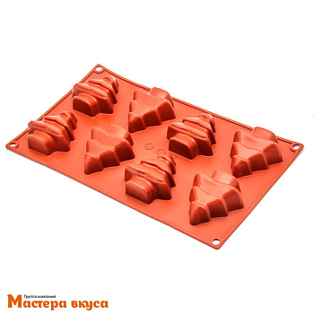 Форма силиконовая ЕЛКА, (8 ячеек) 68*63*25 см 