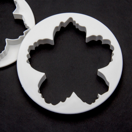 Набор вырубок пластик ПИОН большой, (набор 4 шт), d~7,5/8,5/10/12 см