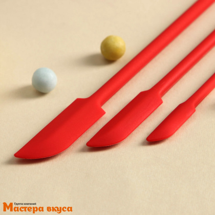 Набор лопаток для моделирования ПЕТИТ (в наборе 3 шт), силикон