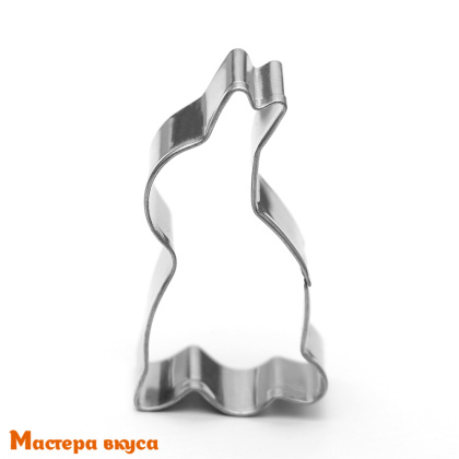 Набор вырубок металл  ЗАЙЧИК, МИШКА, АНГЕЛ, ЕЛКА, СНЕЖИНКА, ~4,5*3,5 см (набор 6 шт)