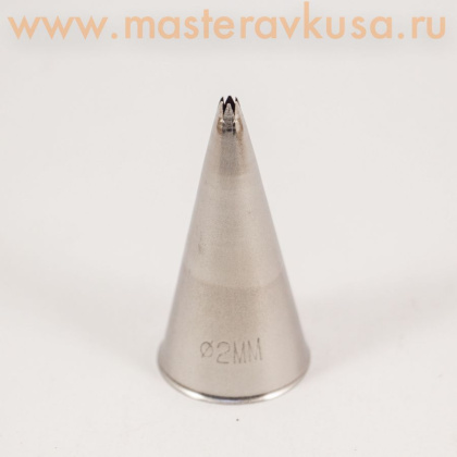 Насадка стальная ОТКРЫТАЯ ЗВЕЗДА,  2 мм,  (BS102)