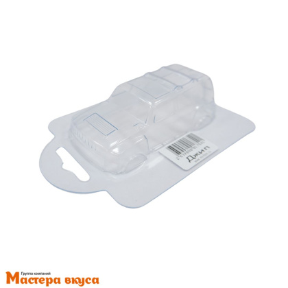 Форма для шоколада пластиковая ДЖИП 101*54*30 мм (дубайский шоколад) 