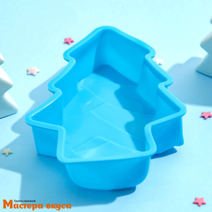 Форма силиконовая ЕЛОЧКА, 13*10*3 см