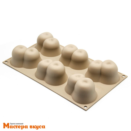 Форма силиконовая Silikomart CILIEGIA Черешня двойная, (Италия)