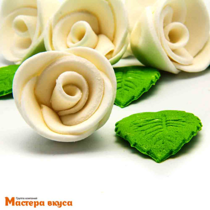 Сахарные цветы РОЗА БЕЛАЯ, d~4,5см