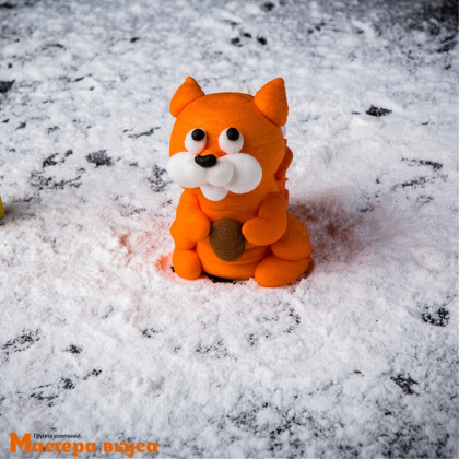 Сахарная фигурка БЕЛОЧКА, h~4см 