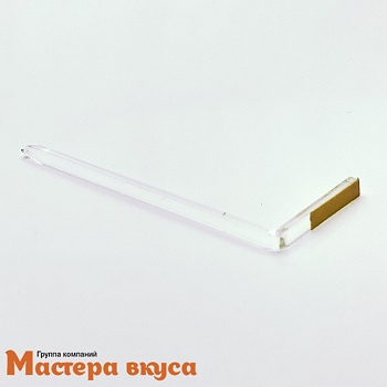 Палочка изогнутая для крепления топпера, 8см